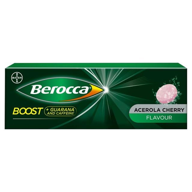 Berocca Boost Effervescent Multivitamin Tablets - 10 Count | Energy & Immune Support | Perfect for Workout Recovery & Daily Wellness