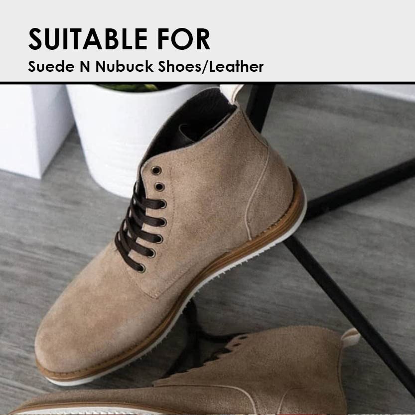 PRO Shoe Sponge Cleaner 2-in-1 | Suede & Nubuck Shoe Cleaner Kit | Gentle Brush & Eraser for Sneakers, Boots & Dress Shoes | Perfect for Daily Cleaning & Stain Removal