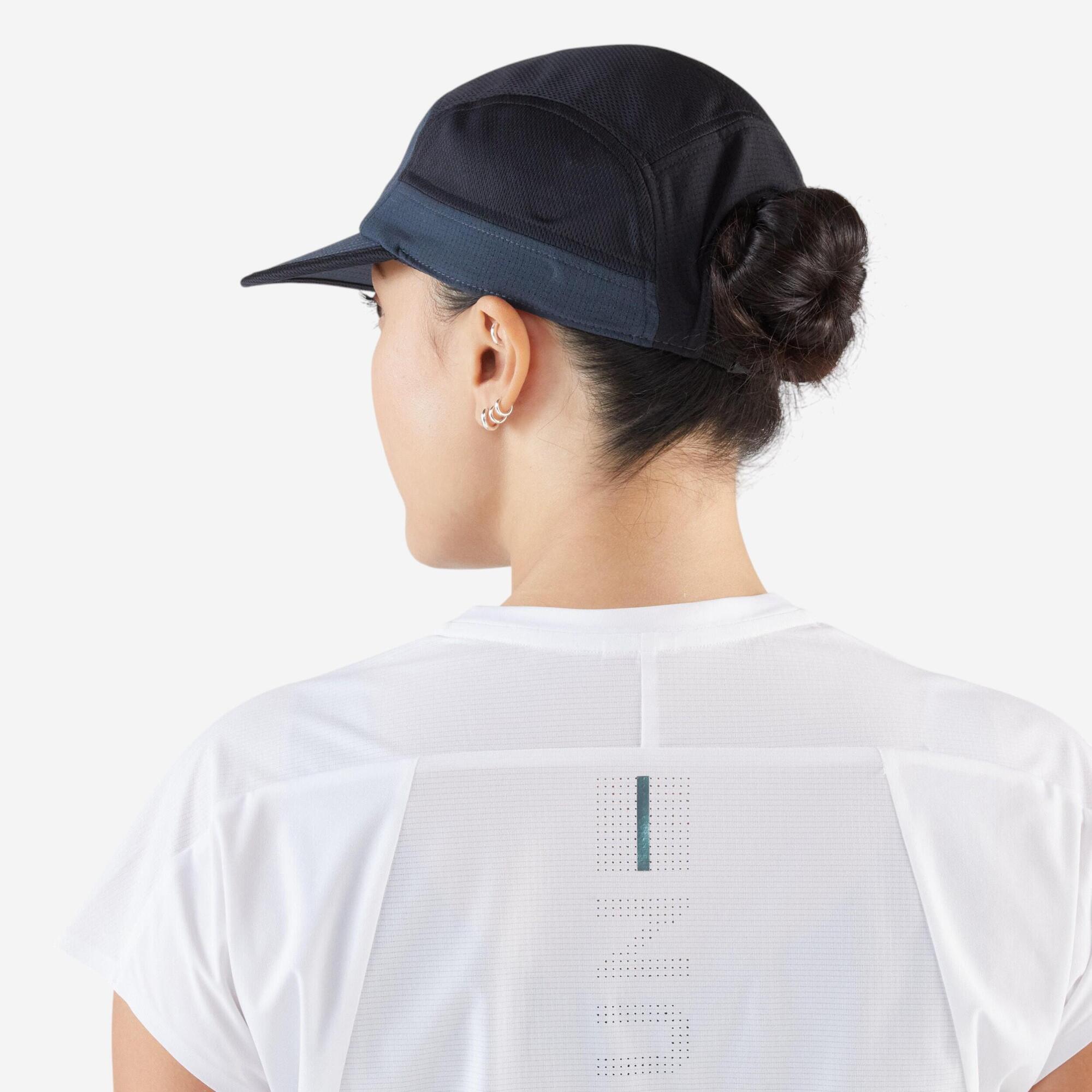 Kiprun Ultra Light 5 Panel Running Cap - Breathable Performance Hat for Men & Women - Perfect for Marathon, Jogging, Hiking & Outdoor Sports