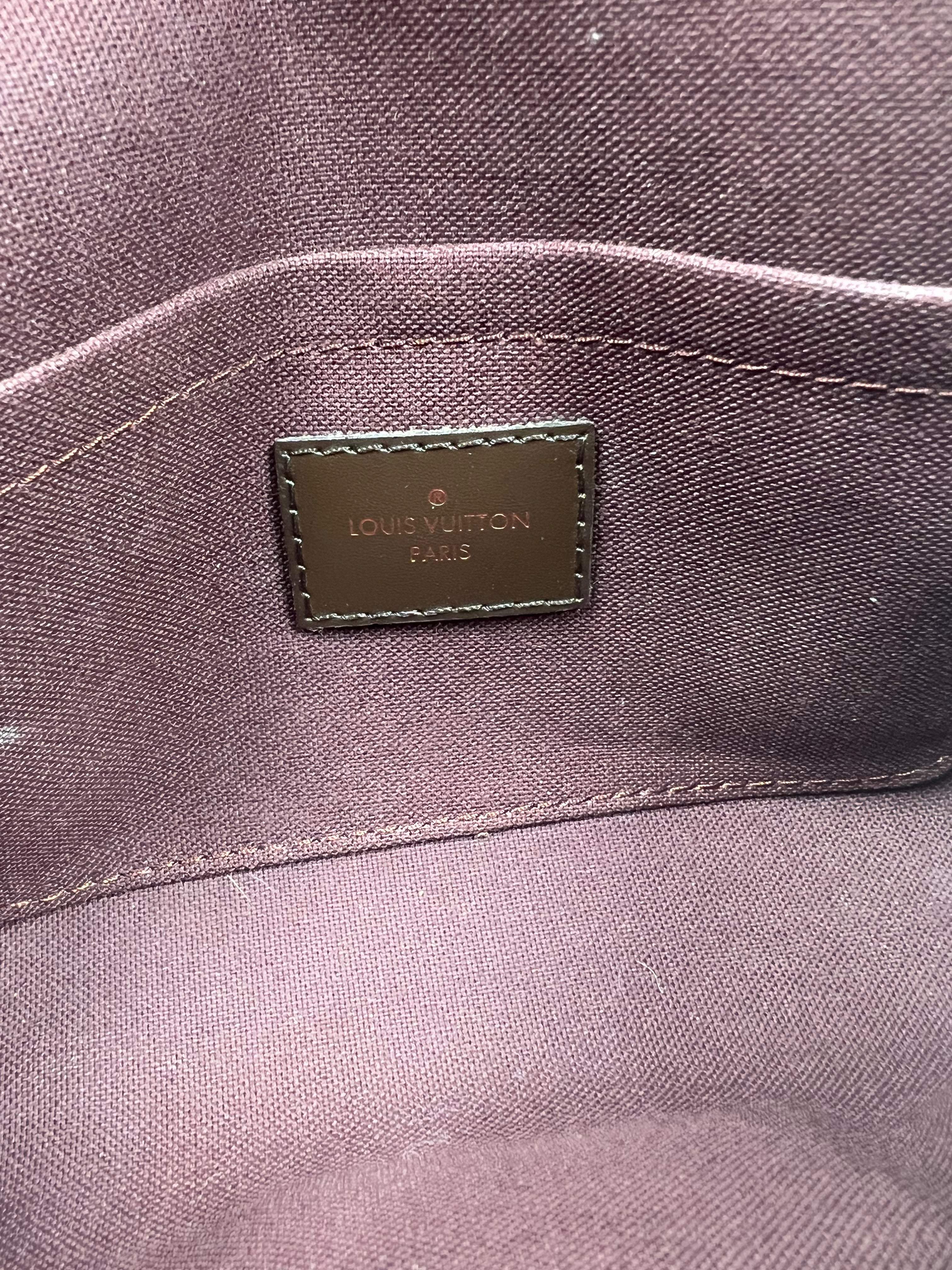 Authentic Louis Vuitton Damier Ebene Favorite MM Crossbody Bag - Luxury Handbag for Women, Perfect for Work, Travel & Everyday Use