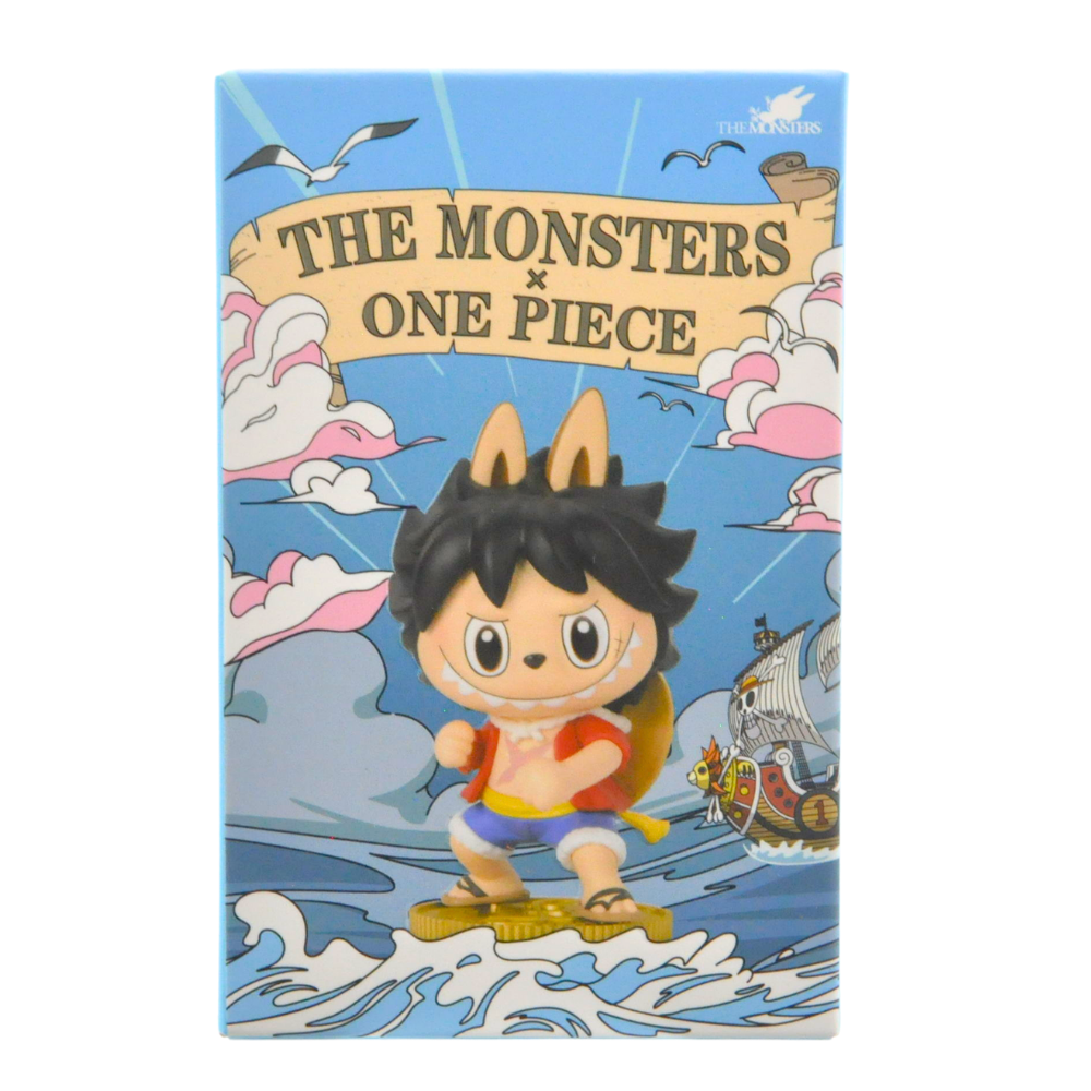 Pop Mart Labubu The Monsters x One Piece Anime Collaboration Series Blind Box Figure - Collectible Toy for Anime Fans, Home Decor & Gift Idea