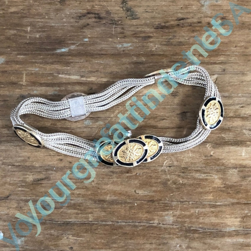 Sterling Silver Medallion Bracelet for Women - Elegant & Durable Jewelry Gift for Birthday, Anniversary & Special Occasions