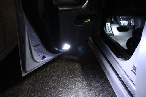 10-Pack 4 SMD LED Bulbs 168 194 2825 W5W White - Interior Dome Light & Map Light Replacement for Cars, Trucks, SUVs - Perfect for Night Driving and Cabin Illumination