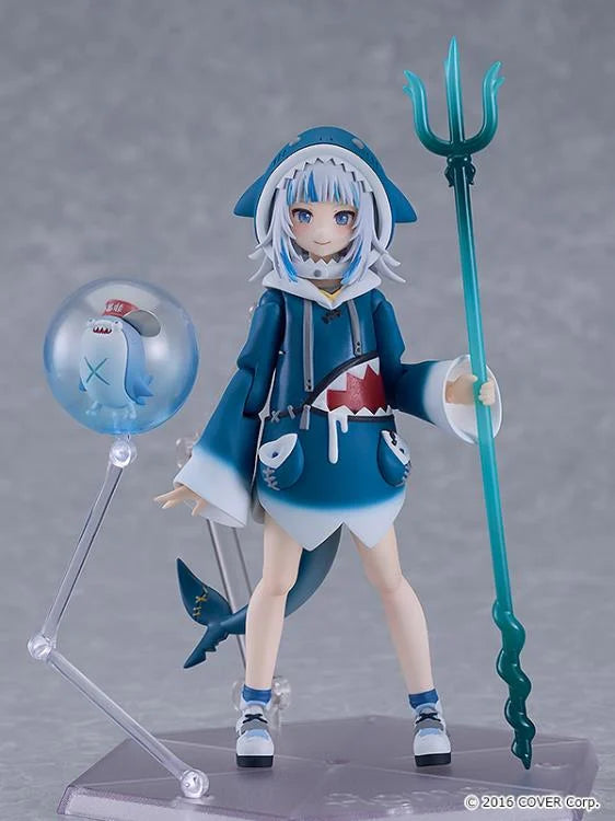 Figma #618 Gawr Gura Hololive Production Action Figure - Collectible Anime PVC Statue for Fans & Decor | Perfect for Display, Gaming Rooms & Anime Collections