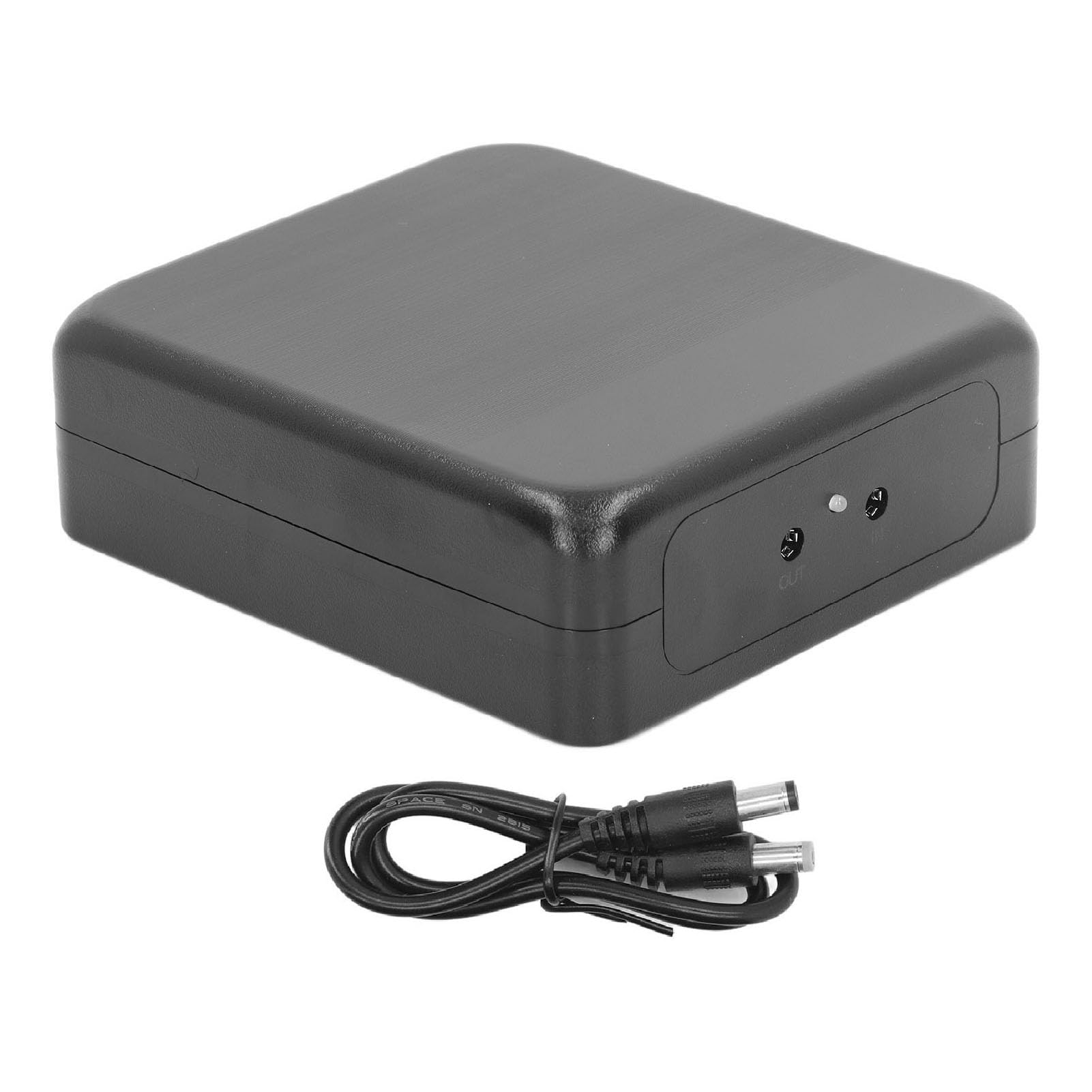 24000mAh Mini UPS Battery Backup - Automatic Uninterruptible Power Supply for Routers, Modems, Security Cameras & Smartphones - Large Capacity 24V Power Bank for Home Office & Emergency Backup Power