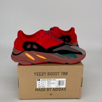 Adidas Yeezy 700 'Hi-Res Red' Men's Sneakers - Size 8 (HQ6979) | Boost Comfort for Running, Gym & Casual Wear