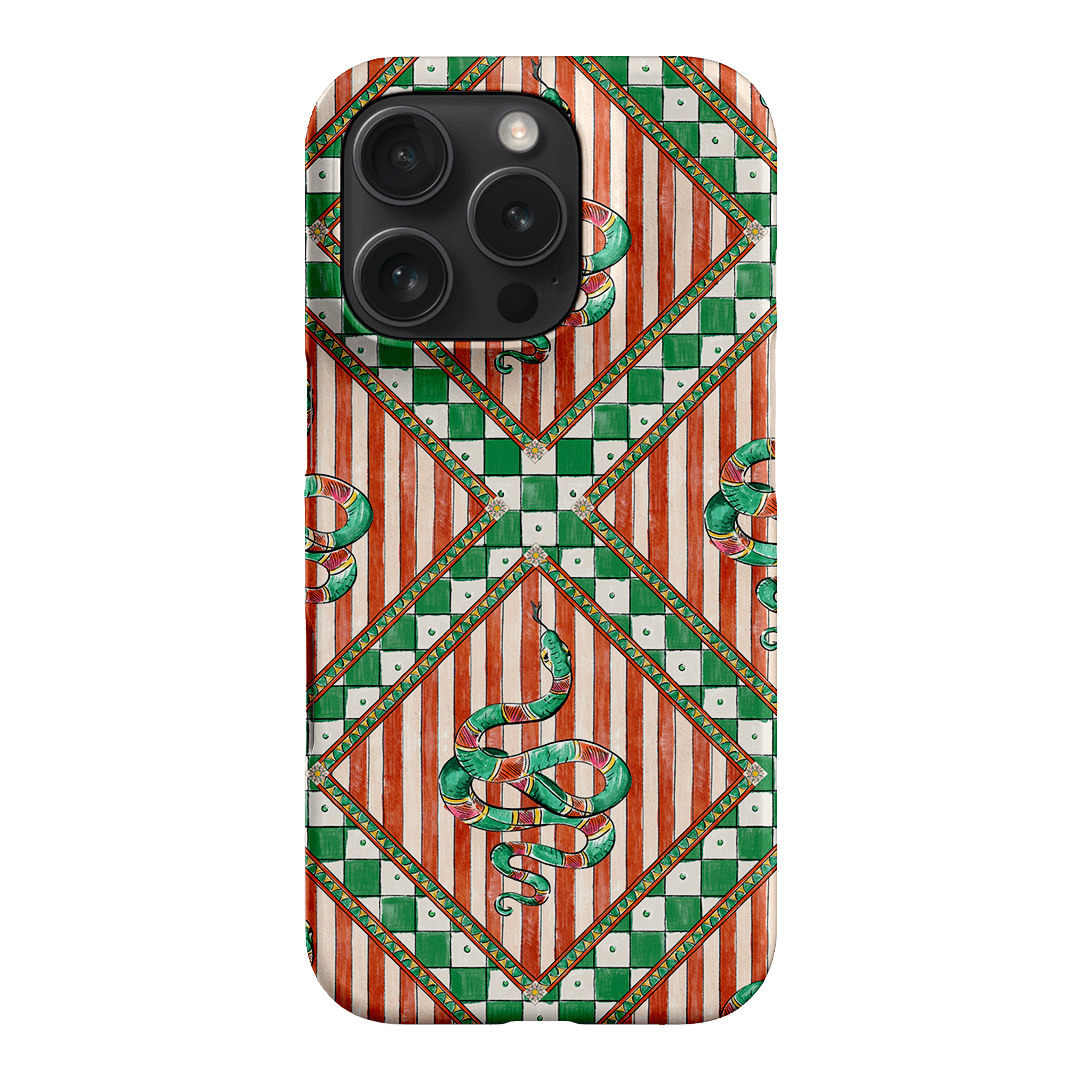 Premium Serpent Pattern Phone Case - Stylish & Durable Protective Cover for iPhone & Android - Perfect for Everyday Use, Travel & Outdoor Adventures