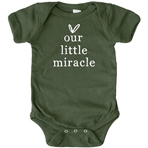 White on Military Green Bodysuit