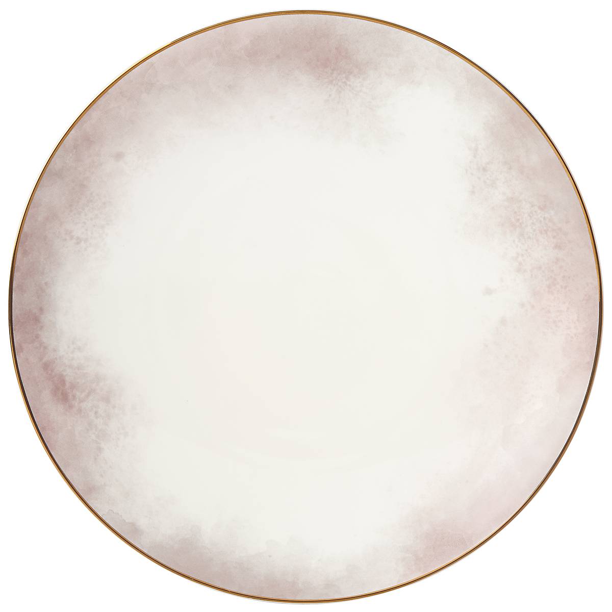 Trianna Salaria Elegant Porcelain Dinner Plates Set of 6 - Fine China for Formal Dining, Wedding Registry & Holiday Entertaining