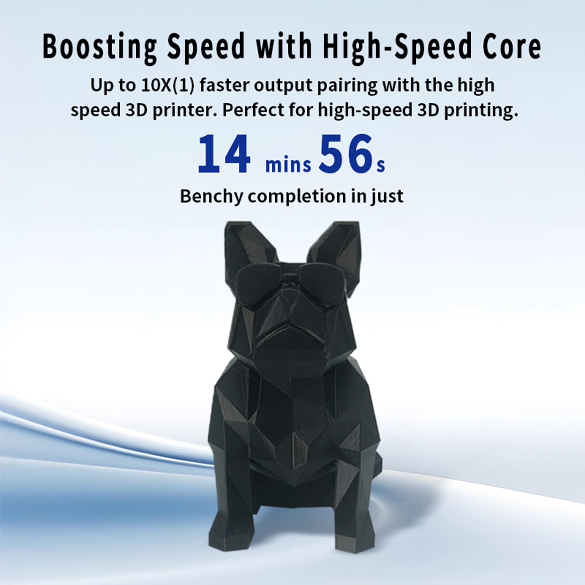 High-Speed PLA+ 3D Printer Filament 1.75mm - High Toughness, Dimensional Accuracy +/- 0.02mm, 1kg Spool (2.2lbs) - Compatible with Bambu Lab AMS Lite & Most FDM 3D Printers - Perfect for Rapid Prototyping, Cosplay Props & Functional Prints - Green