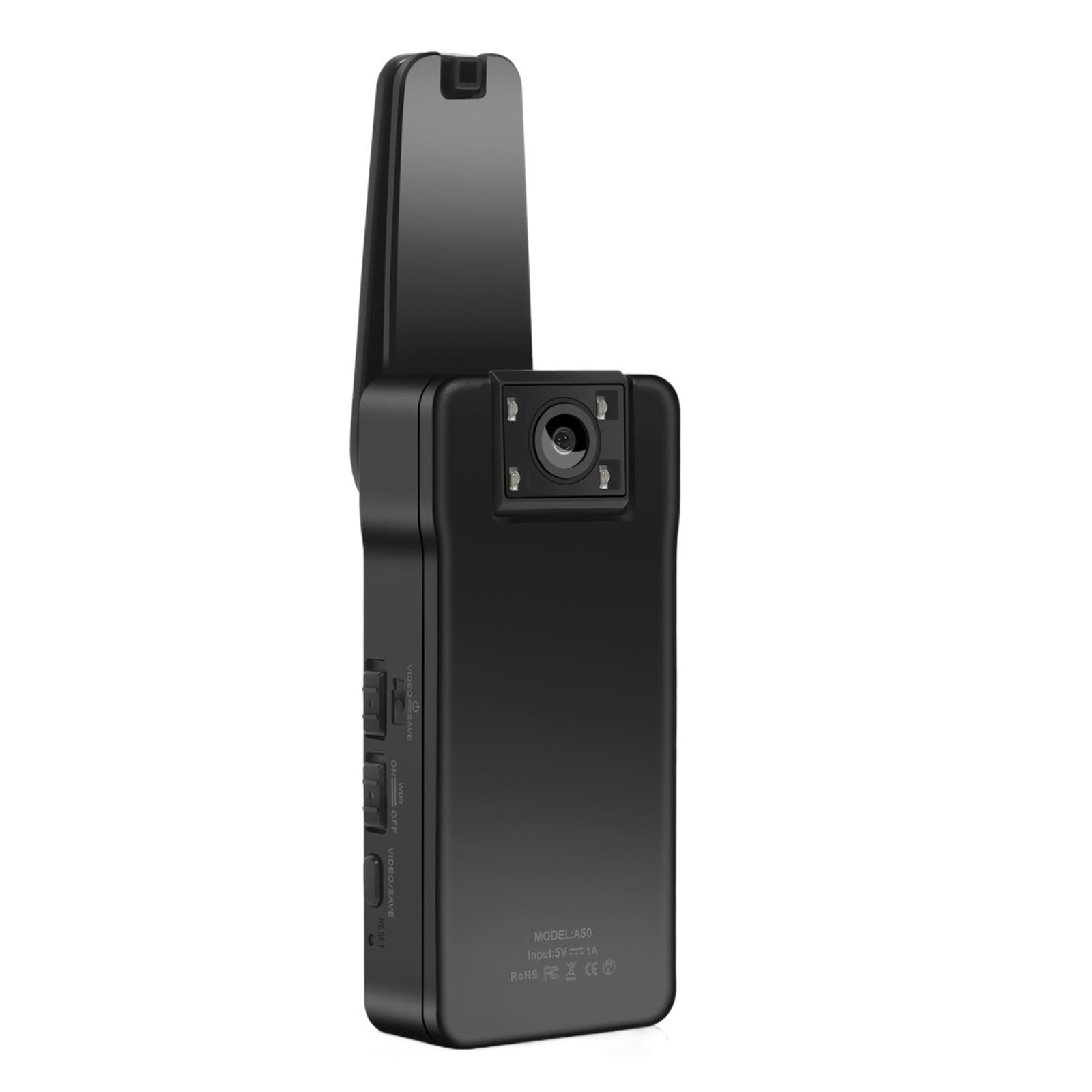 4K Action Camera with Night Vision & WiFi - Waterproof Sports Camera, 1080P Full HD Video, Supports 256GB SD/TF Card - Perfect for Vlogging, Travel, and Outdoor Adventures