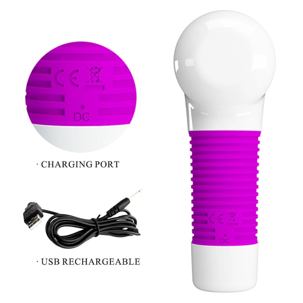 PrettyLove Super Power Deep Tissue Massage Gun - Professional Percussion Muscle Massager for Athletes, Pain Relief & Recovery - Perfect for Home, Gym & Travel Use