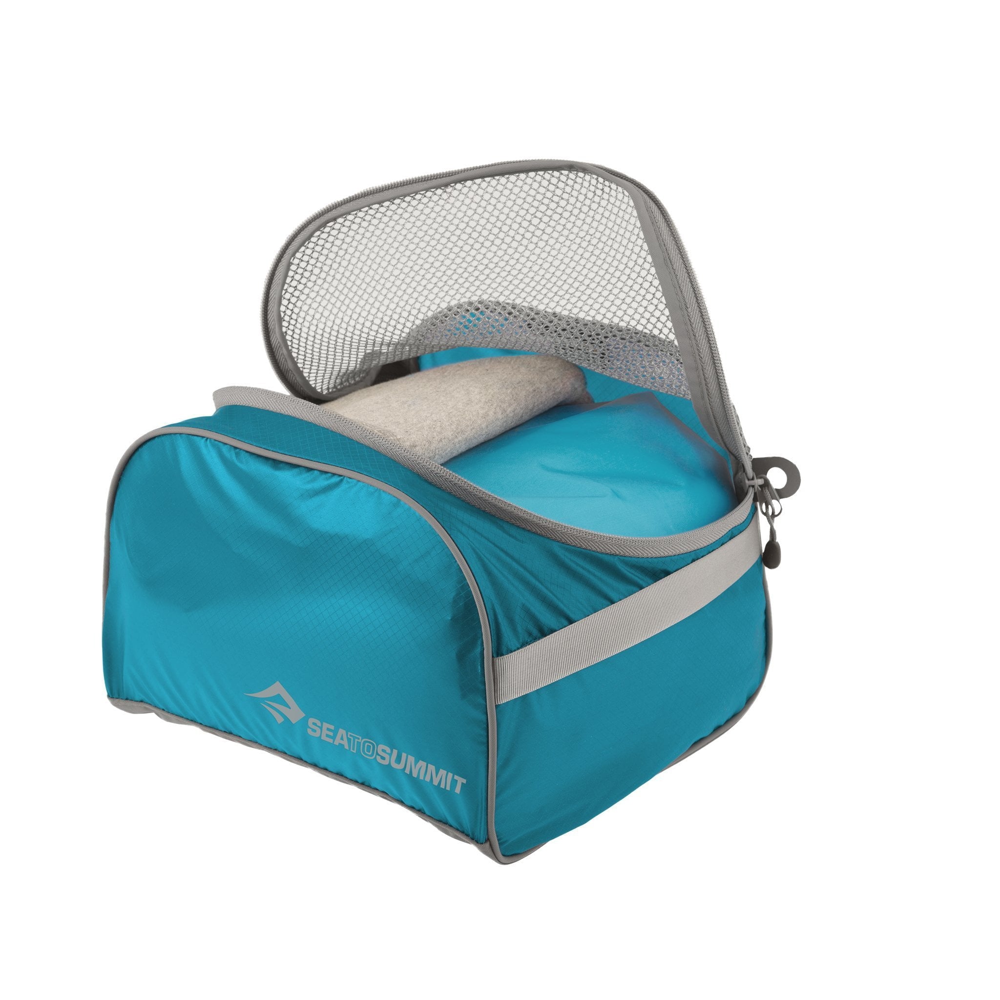 Sea To Summit Travelling Light Packing Cell Medium - Waterproof Compression Organizer for Travel Backpacking Camping Hiking Gear Organization