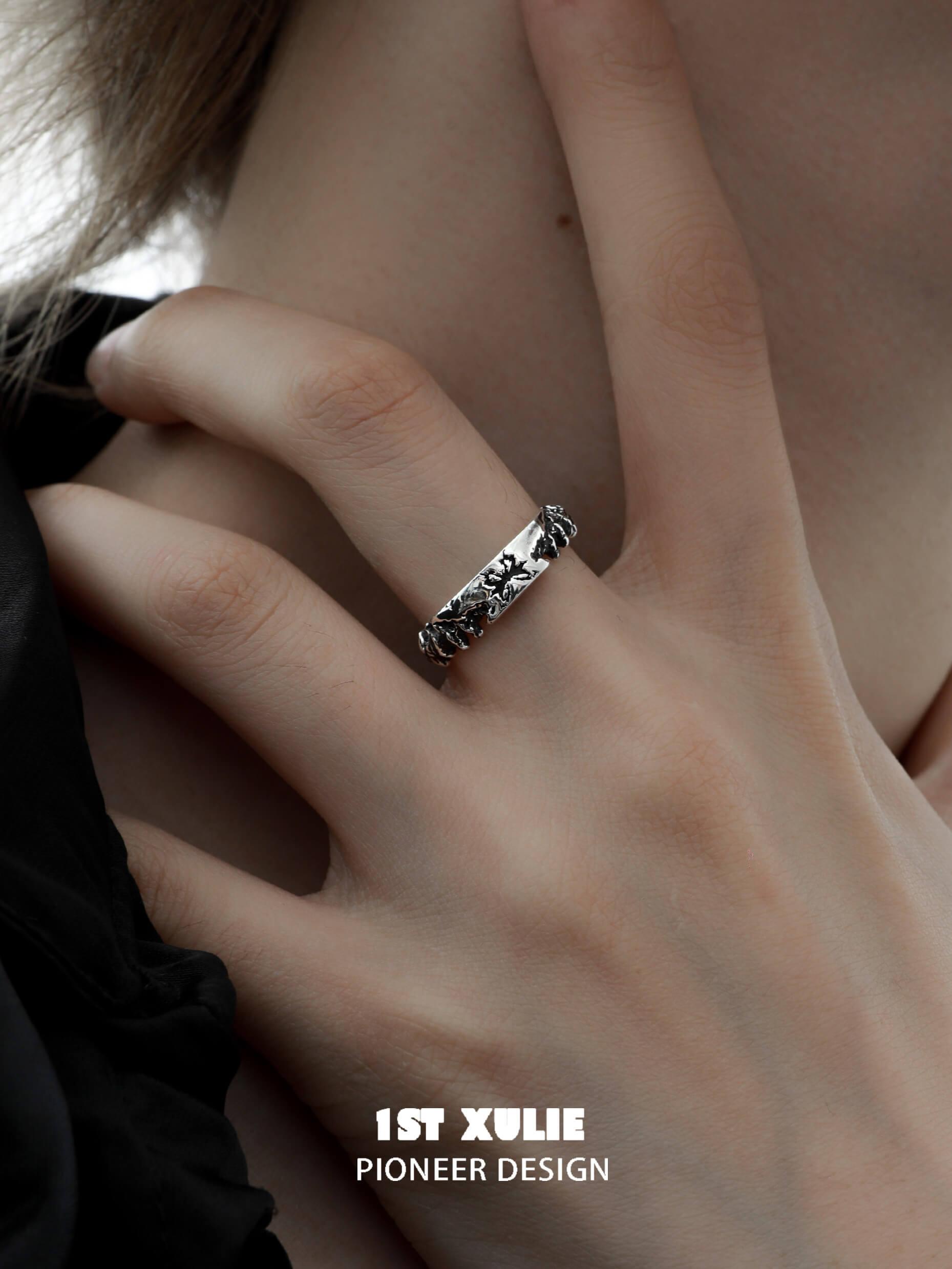Whiterfly S925 Sterling Silver Butterfly Ring for Women - Elegant Dainty Jewelry Gift for Her - Perfect for Valentine's Day, Anniversary & Everyday Wear
