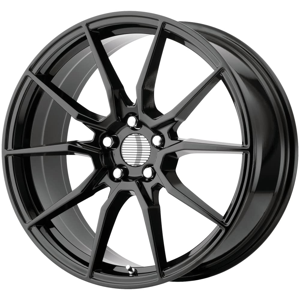 PR193 Gloss Black Wheel 20x9 Inches 5x70mm Bolt Pattern 30mm Offset - Perfect for Trucks, SUVs, and Off-Road Vehicles