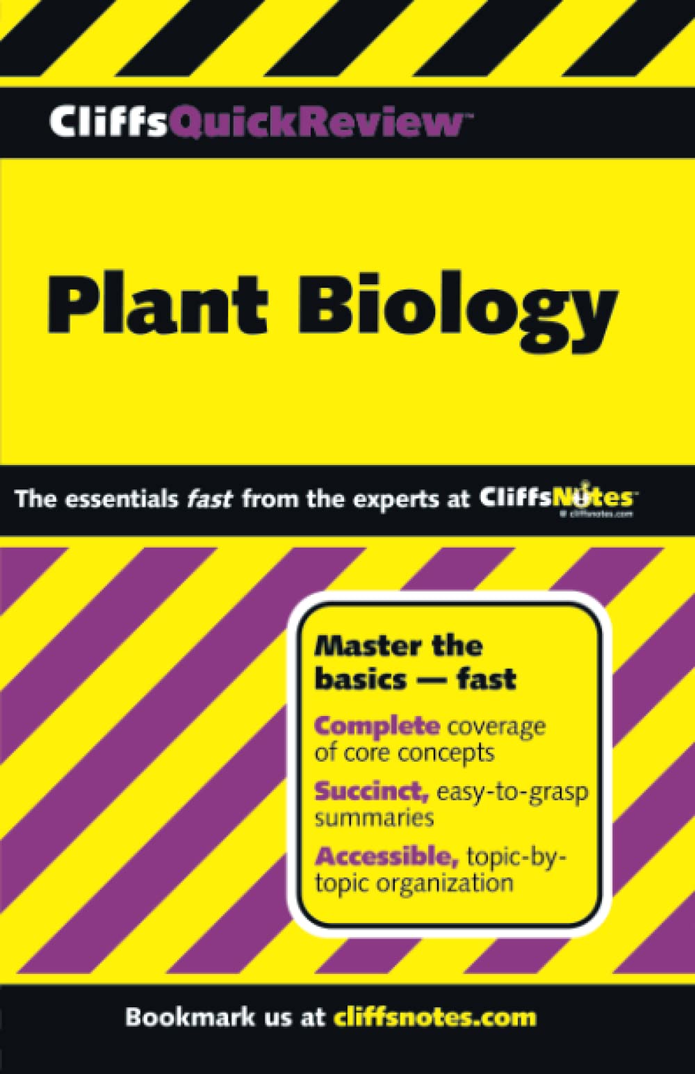 CliffsQuickReview Plant Biology Study Guide - Botany Textbook for Students & Teachers | Perfect for Exam Prep, Homework Help & Classroom Learning