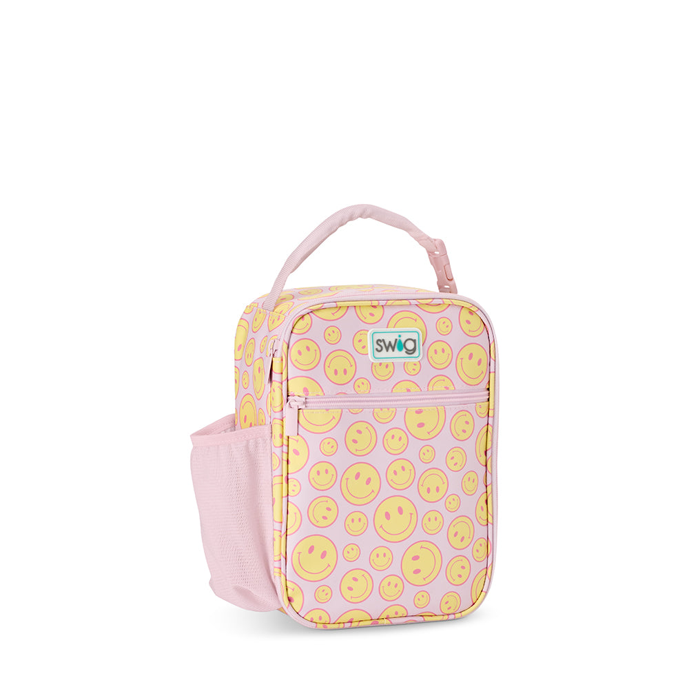 Oh Happy Day Insulated Lunch Box - Leak Proof & Reusable Lunch Bag for Work, School, Picnics & Outdoor Activities