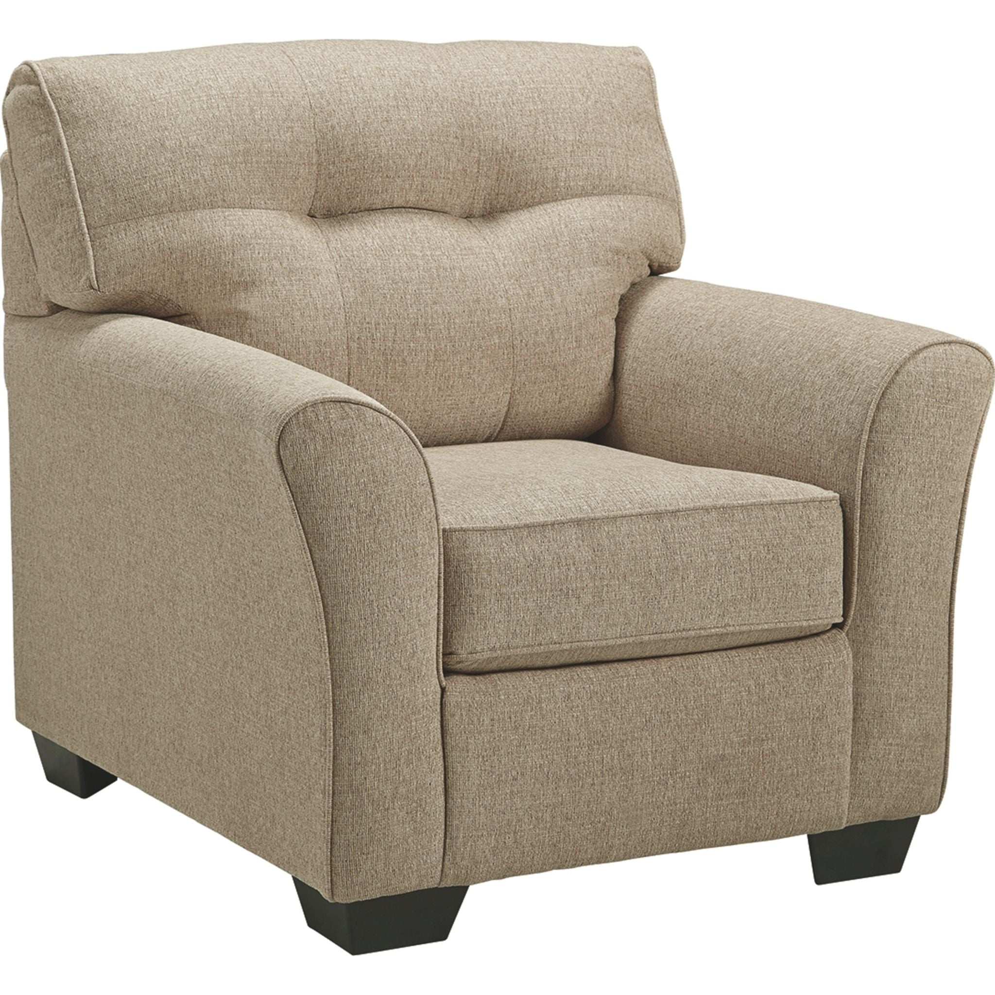 Ardmead Chair - Modern Putty Accent Chair for Living Room, Bedroom, or Office - Comfortable Upholstered Armchair with Soft Fabric & Sturdy Frame - Perfect for Relaxing, Reading, or Working from Home
