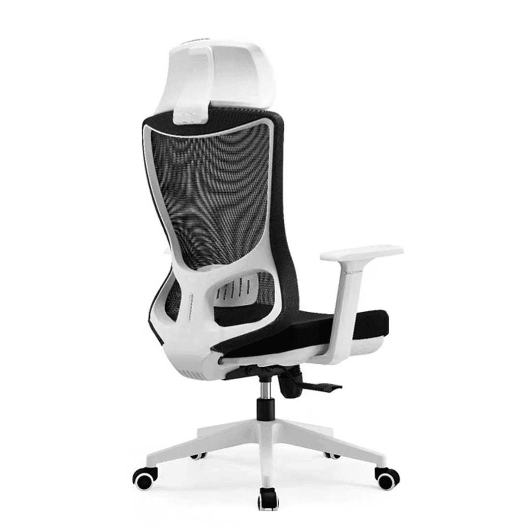 Ergonomic Mesh Office Chair with Lumbar Support - Adjustable Height Swivel Task Chair for Home & Office Workspaces - Perfect for Long Hours of Sitting, Gaming, and Remote Work