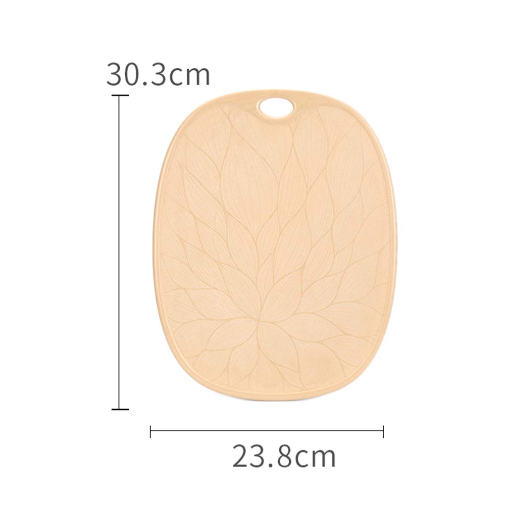 Eco-Friendly Rice Husk Chopping Board with Juice Groove - Durable Kitchen Cutting Board for Baking, Spaghetti, Meat & Vegetables | Non-Slip, Easy to Clean | Perfect for Home Cooking & Meal Prep