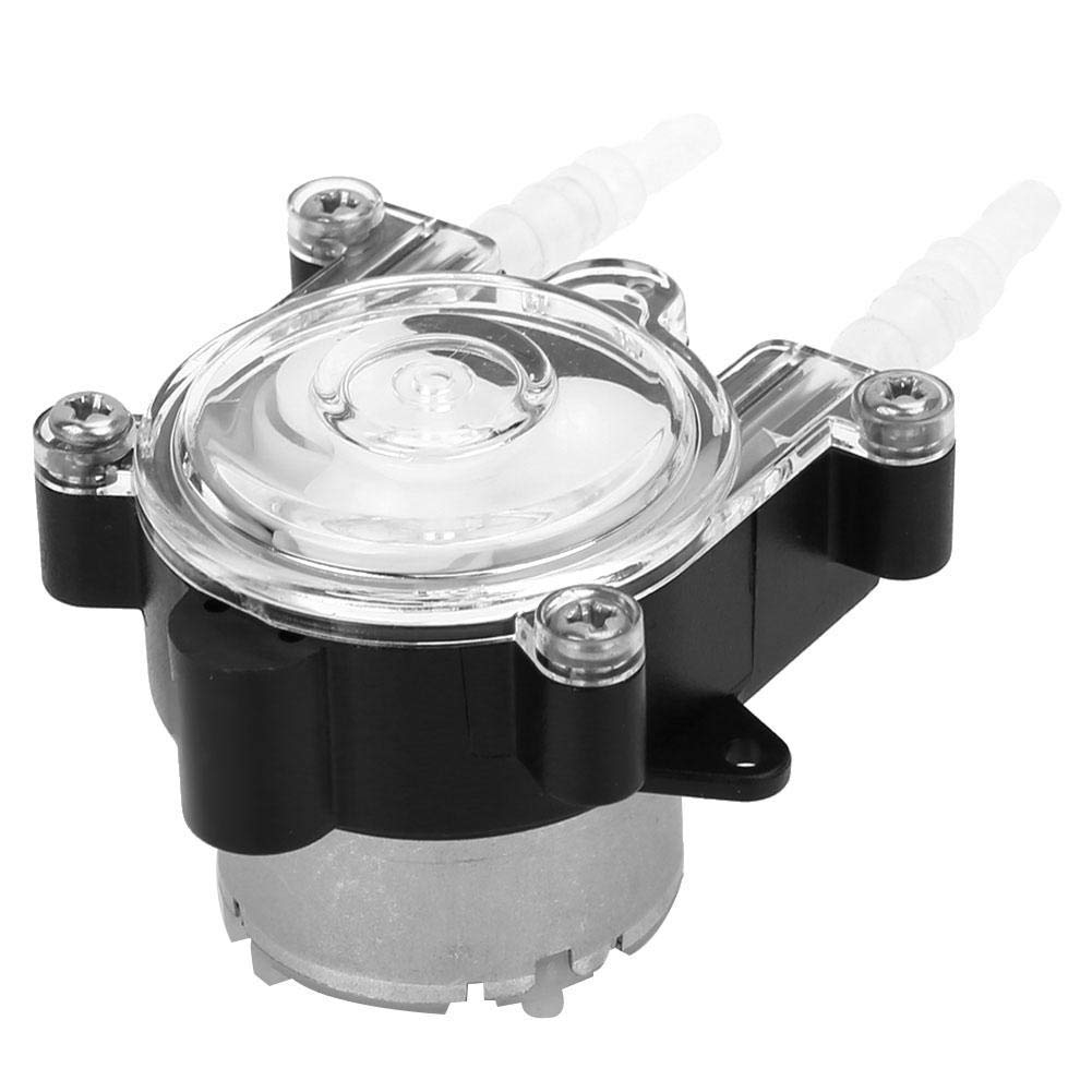 6V Peristaltic Pump for Lab & Aquarium - 65-150ml/min Flow Rate, Low Noise, ID3mmxOD5mm Tubing - Ideal for Biochemical Analysis, Pharmacy, Water Treatment & Home Aquariums