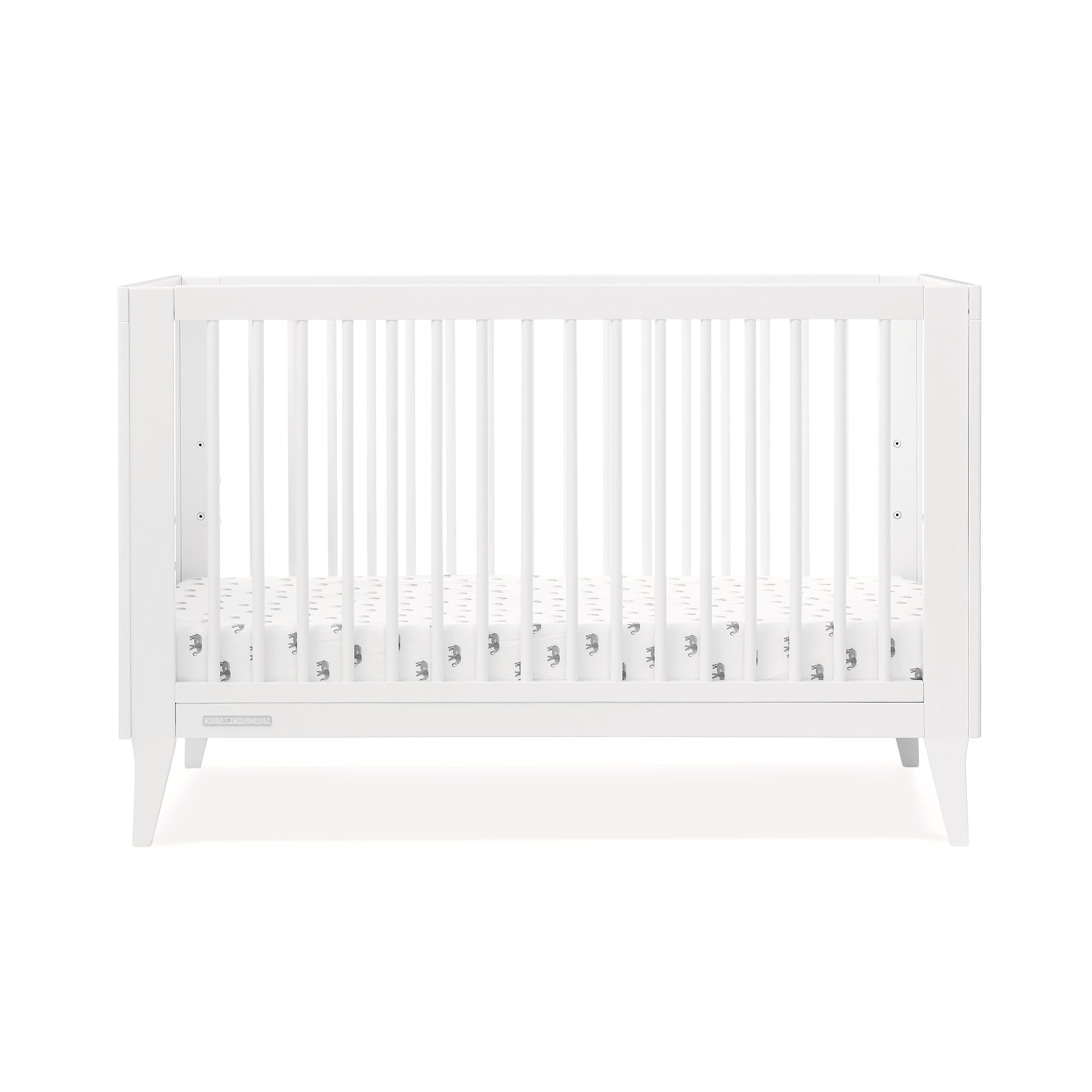 Ollie 4-in-1 Convertible Baby Crib - Toddler Bed, Daybed & Full-Size Bed - Safe & Stylish Nursery Furniture for Newborn to Teen - Perfect for Bedrooms, Daycare & Guest Rooms