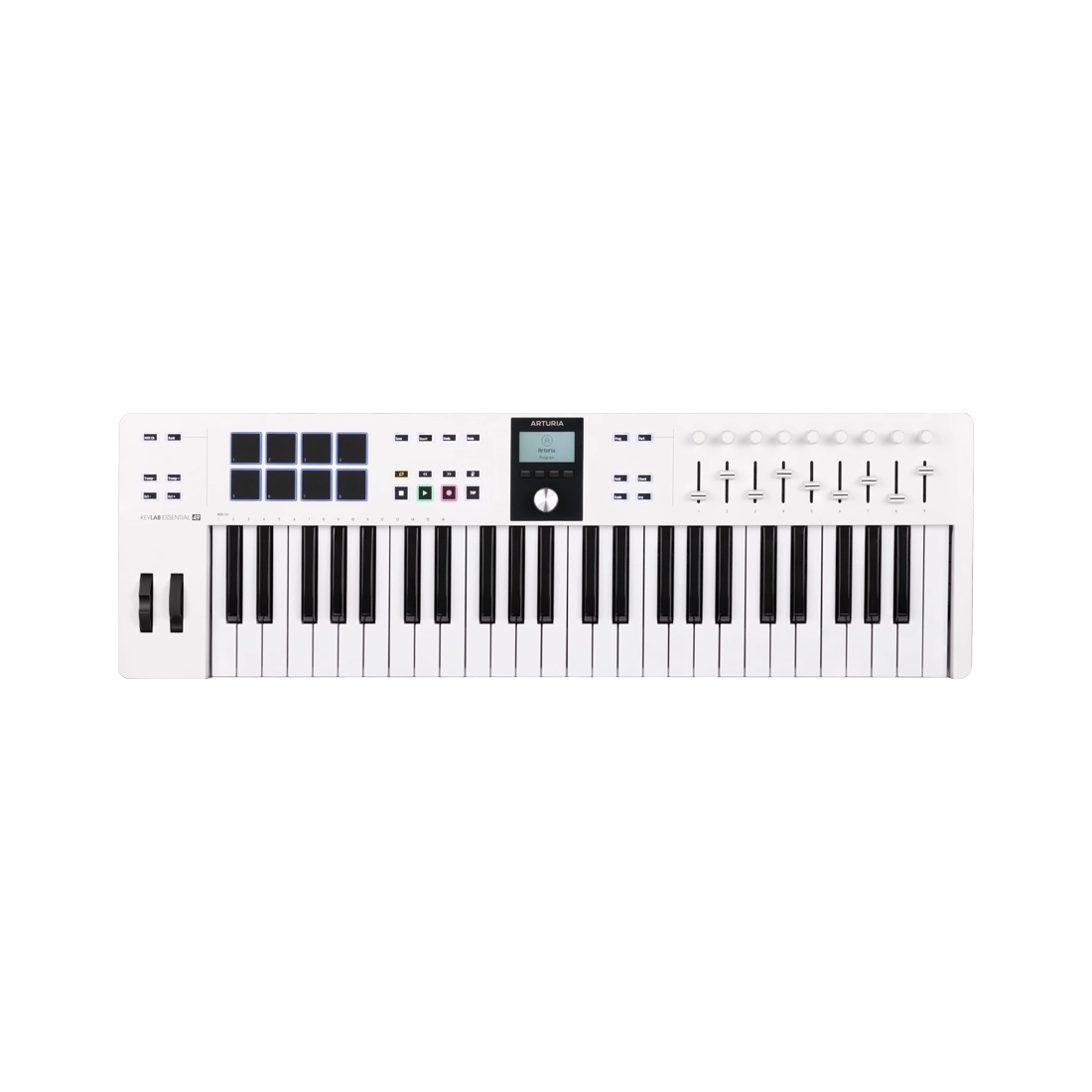 Arturia Keylab Essential MK3 49-Key MIDI Keyboard Controller with DAW Integration - Perfect for Music Production, Live Performance & Studio Recording