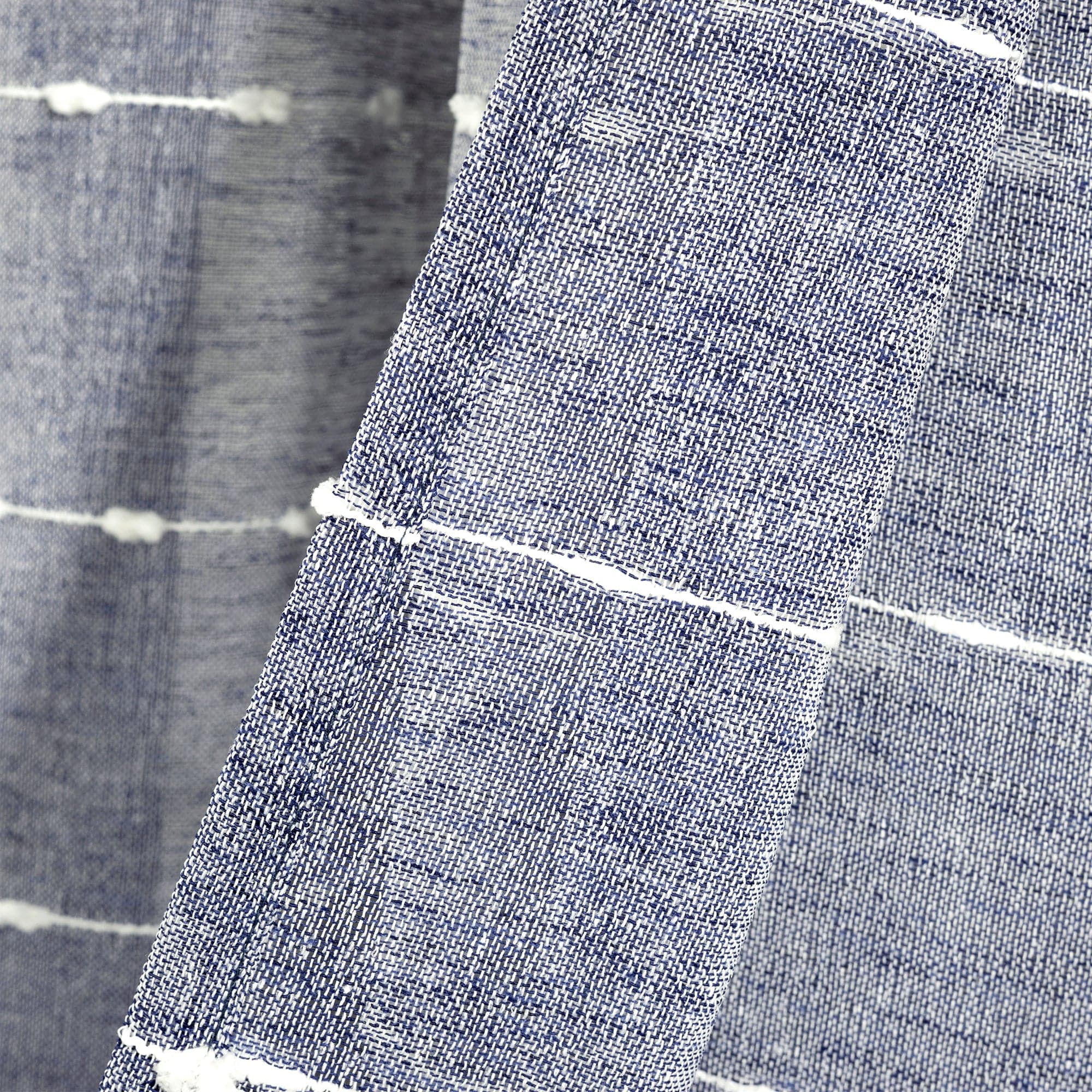 Farmhouse Style Textured Grommet Sheer Curtains - Ultra Wide Window Panels for Living Room, Bedroom & Dining Room Decor