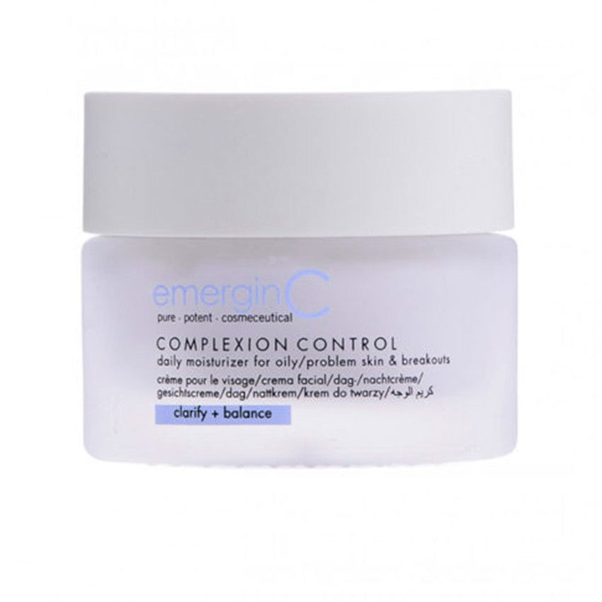 EmerginC Complexion Control Cream - Hydrating & Brightening Face Moisturizer for All Skin Types | Perfect for Daily Skincare Routine & Anti-Aging Care