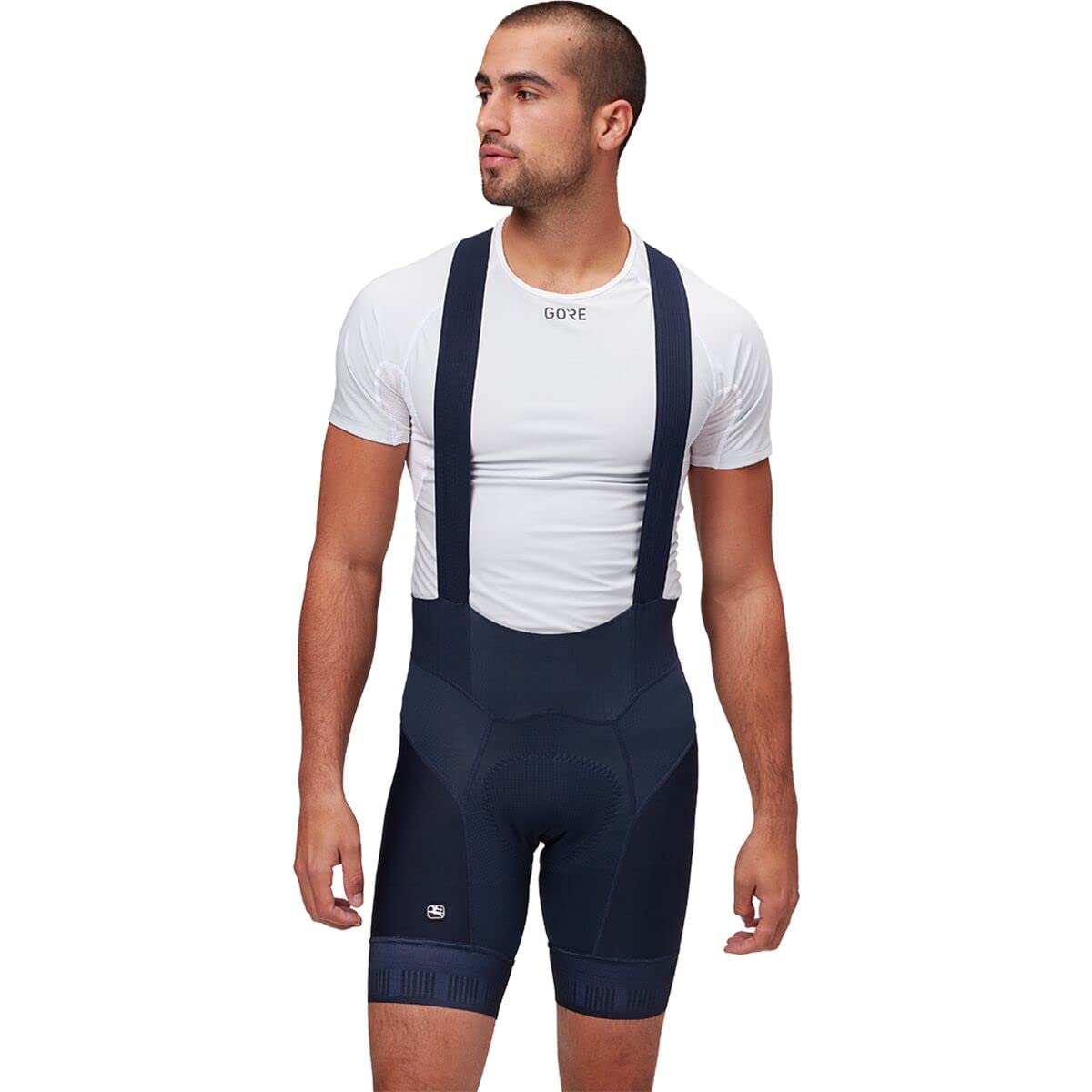 Giordana Men's FR-C Pro Cycling Bib Shorts - High-Performance Bike Shorts with 5cm Shorter Length for Road & Mountain Biking | Perfect for Training & Racing