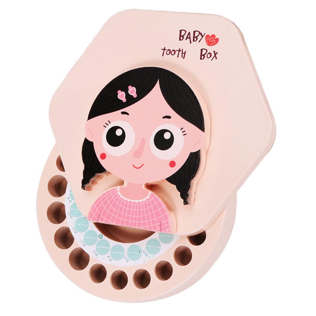 Creative Baby Tooth Keepsake Box - Newborn Teeth & Fetal Hair Storage Holder - Perfect for First Tooth, Baby Hair Memorabilia and Milestone Keepsakes