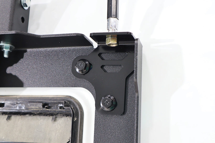 2021-2024 Ford Bronco LOD Offroad Destroyer CB Antenna Mount - Heavy Duty Black Steel Bracket for Off-Roading & Overlanding Adventures