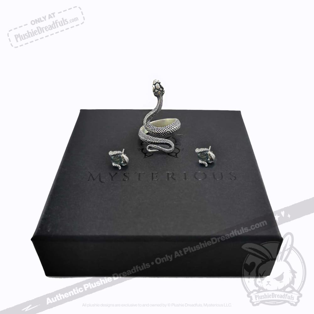 Silver Snake Jewelry Set for Women - Elegant Necklace & Bracelet Gift Set - Perfect for Parties, Weddings & Special Occasions