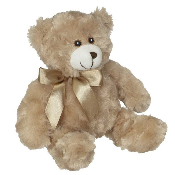 Barnaby Beige Teddy Bear - Soft Plush Stuffed Animal for Kids, Nursery Decor & Gift Ideas | Perfect for Cuddling, Baby Showers & Birthday Presents