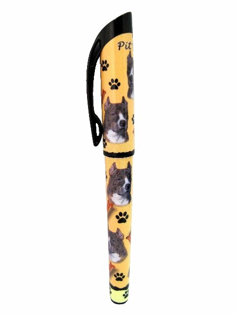 Premium Brindle Gel Pens for Pit Bull Lovers - Smooth Writing, Bold Colors - Perfect for School, Office, Note Taking & Gift Giving