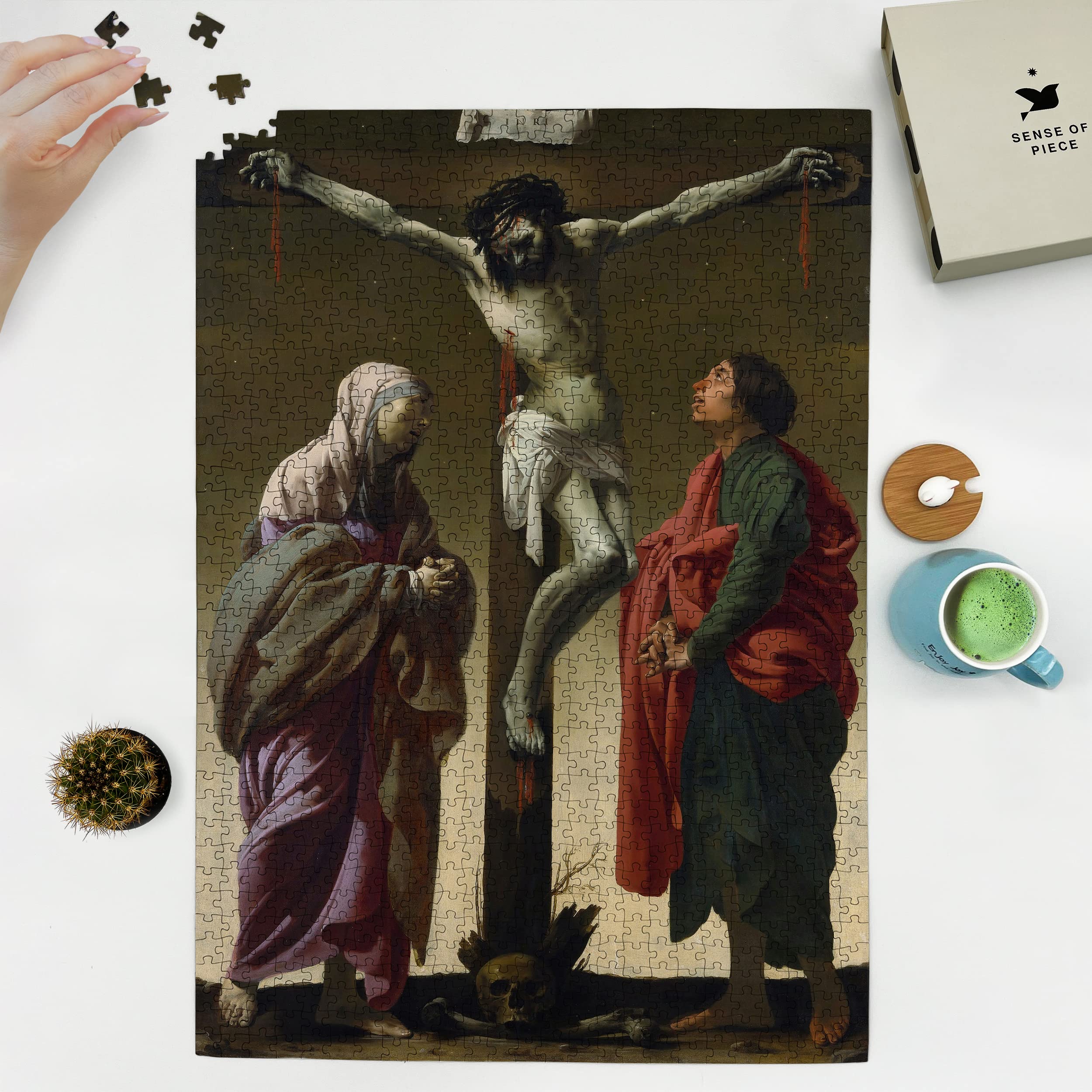 Hendrick Ter Brugghen Crucifixion Puzzle - 1000 Pieces Religious Art for Home Decor