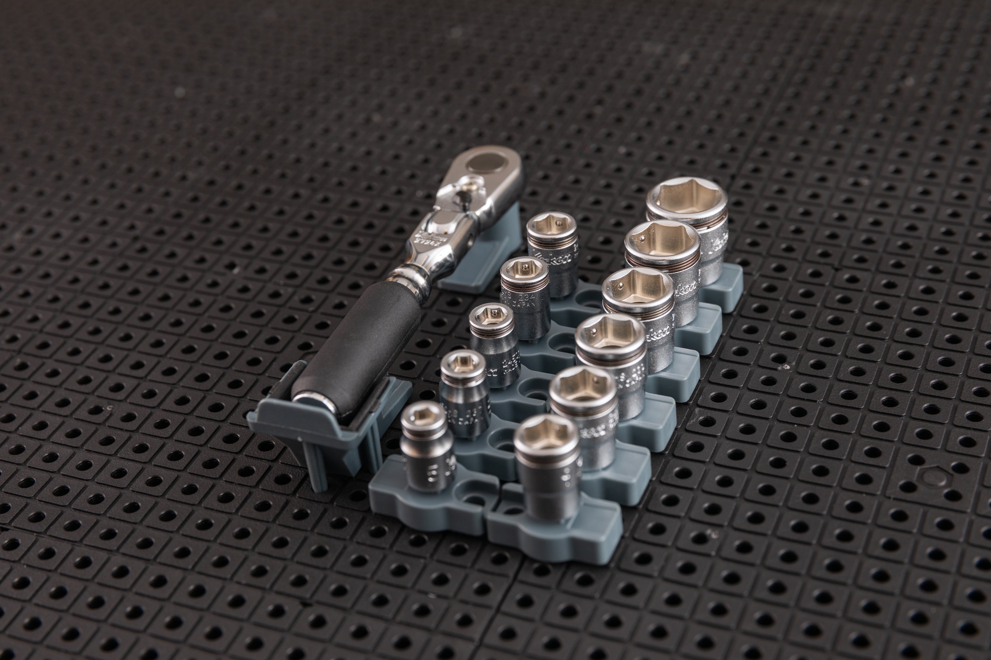 Koken Tools 1/4 Inch Drive Socket Set - Professional Mechanic Tool Kit for Automotive Repair & DIY Projects - Perfect for Home Garage, Car Maintenance & Engine Work
