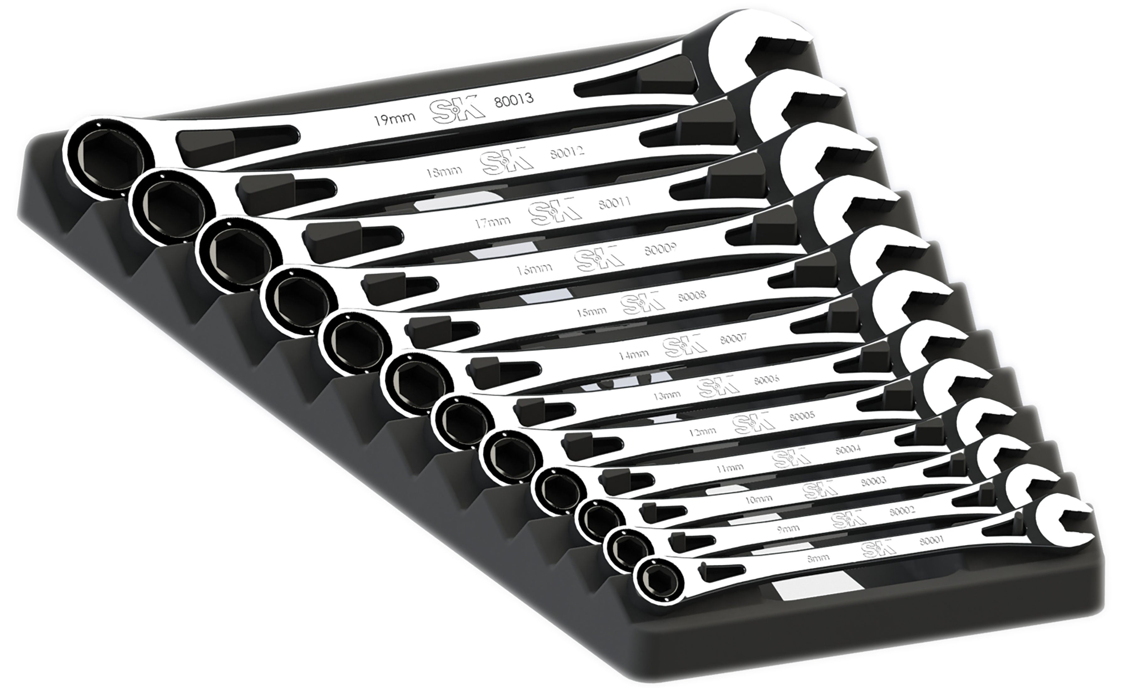 X Frame® 6-Point Metric Combination Wrench Set - 12-Piece Chrome Vanadium Steel Tool Kit for Automotive Repair & DIY Projects | Professional Grade Mechanics Tools for Cars, Trucks & Motorcycles