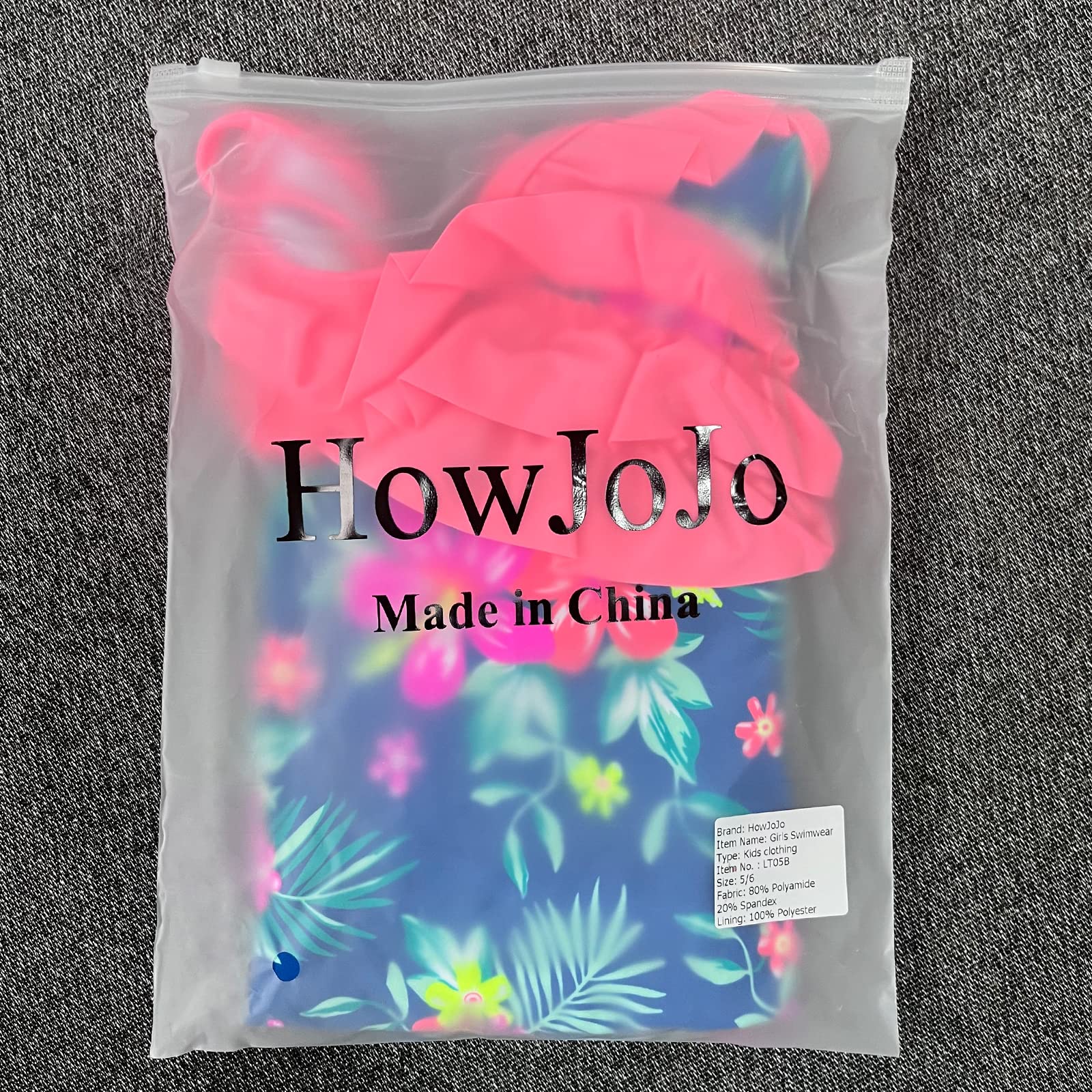 Hawaiian Ruffle One Piece Swimsuits for Girls - Cute Beach Bathing Suit for Kids | Perfect for Pool Parties, Summer Vacations & Water Play