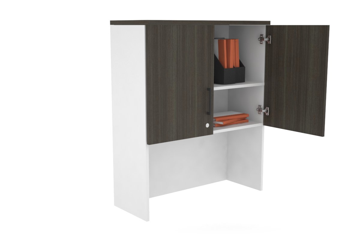 Open Hutch with Shelves and Small Doors - 31.5