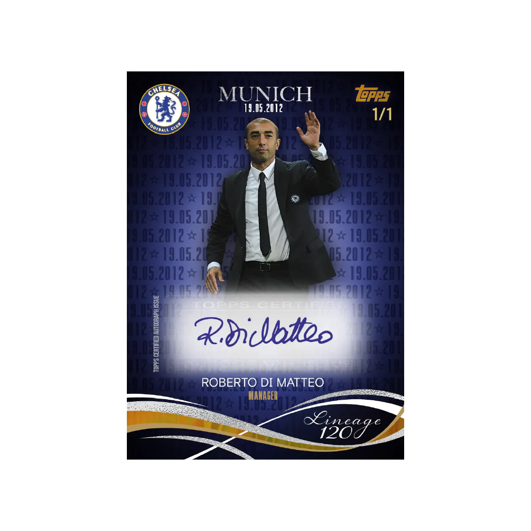 Topps Chelsea Lineage: 120 Years Anniversary Edition 2024/25 Soccer Trading Cards - Perfect for Collectors, Fans & Gift Giving