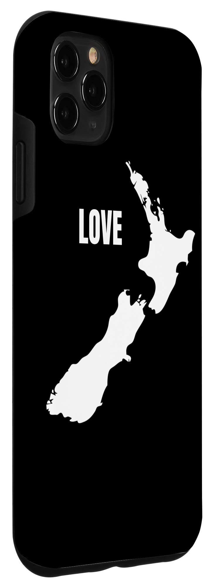 iPhone 11 Pro Max Case with New Zealand Map Design - Durable Protective Cover for Travel & Adventure Enthusiasts