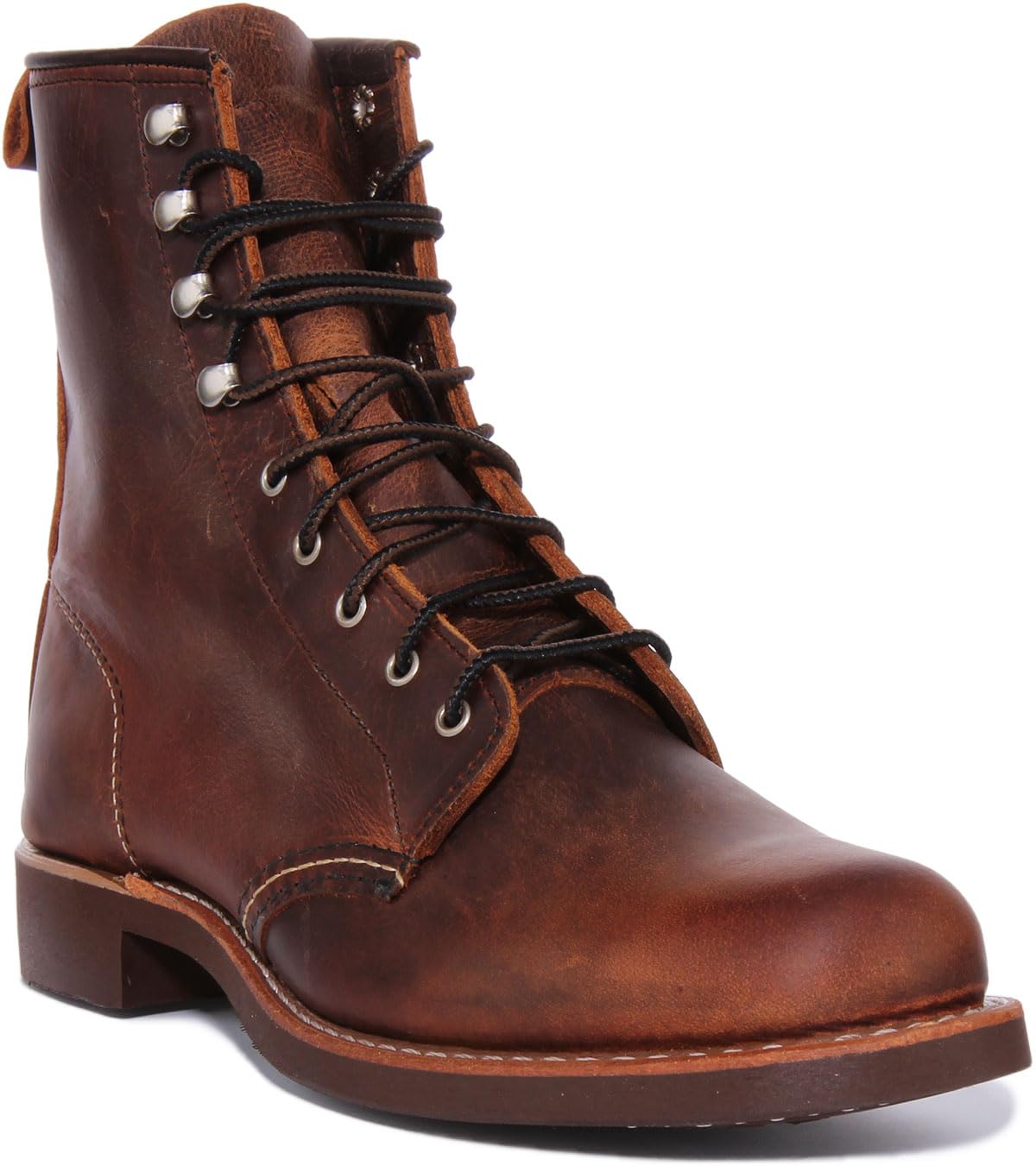 Red Wing Women's Combat Boots - Durable Leather Work Boots for Women - Perfect for Hiking, Work & Outdoor Adventures
