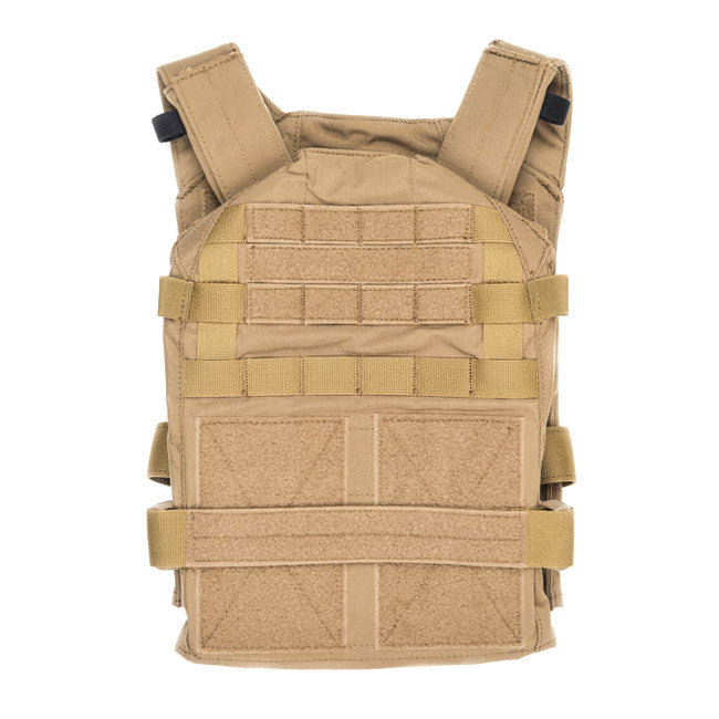 HRT RAC Plate Carrier Vest - Adjustable Tactical Body Armor for 10x12 & 11x14 Plates - Military & Law Enforcement Gear for Combat Training & Outdoor Survival
