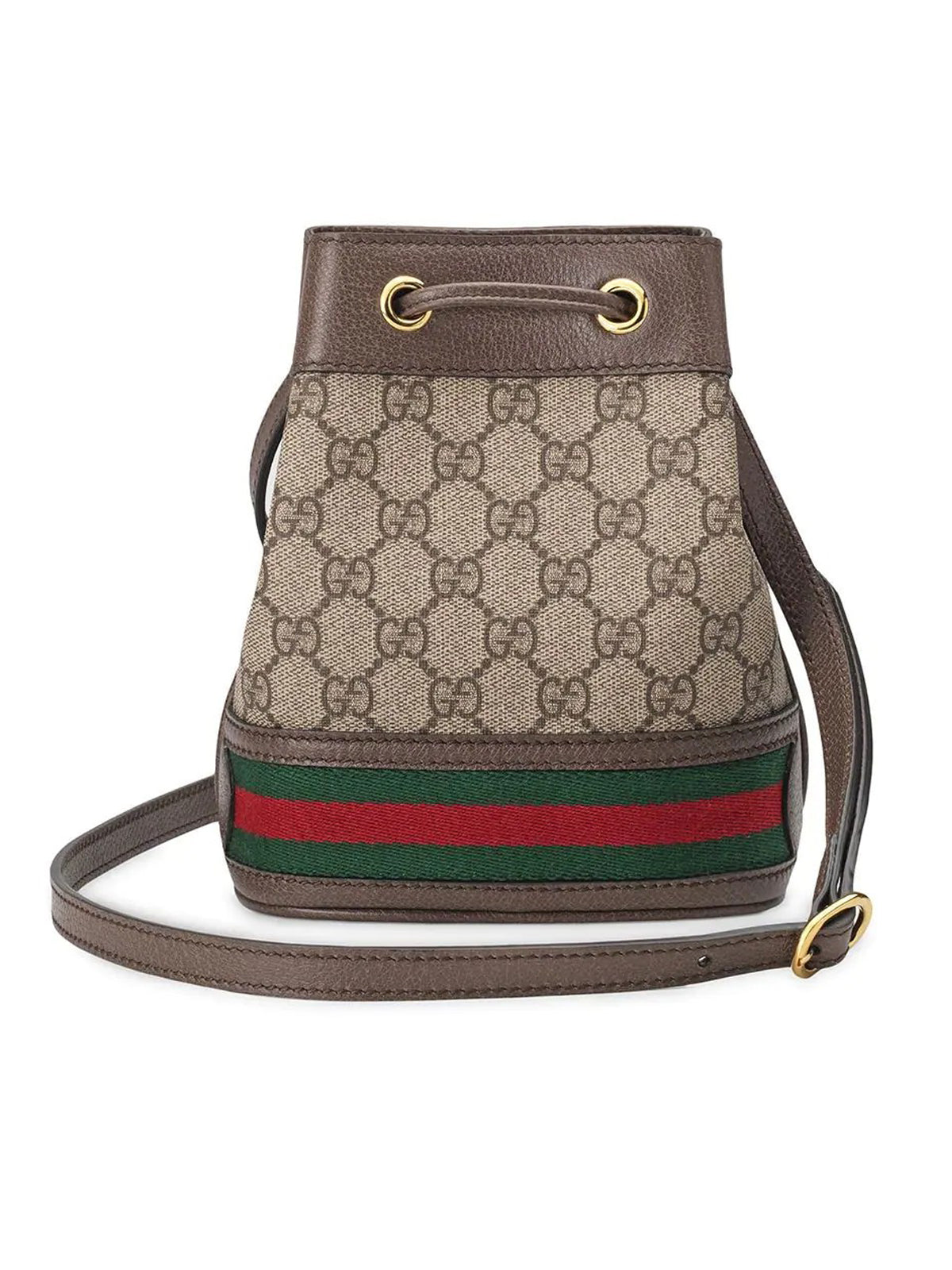 Gucci Ophidia Mini Bucket Bag in GG Supreme Canvas - Stylish Crossbody Handbag for Women, Perfect for Everyday Use, Travel & Casual Outings