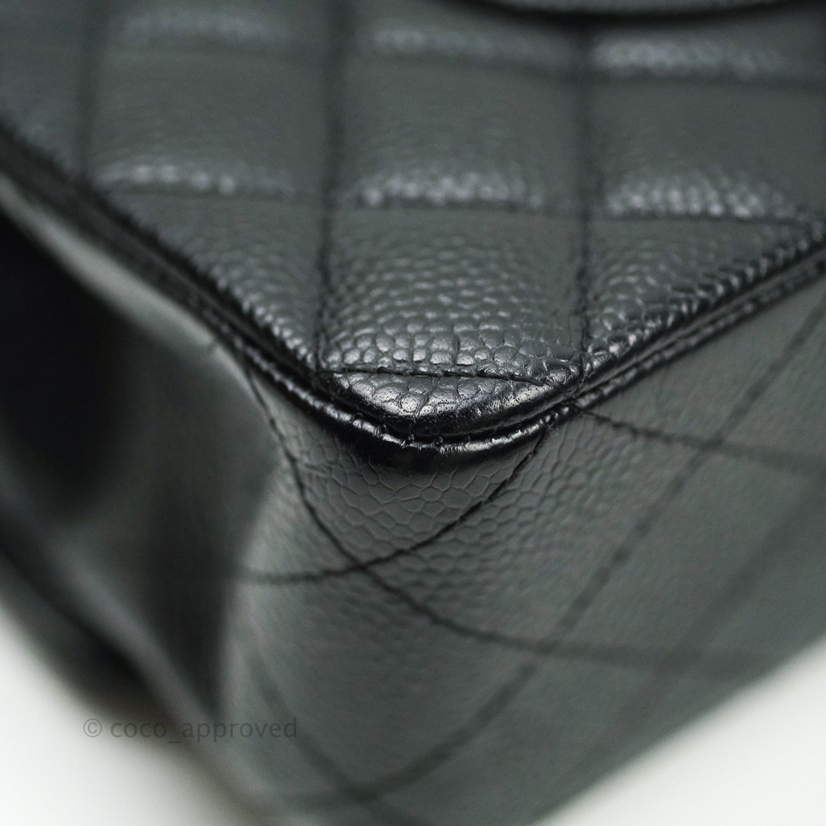 Chanel Classic Medium Double Flap Bag in Black Caviar Leather with Gold Hardware - Luxury Handbag for Women, Perfect for Work, Evening Events & Special Occasions