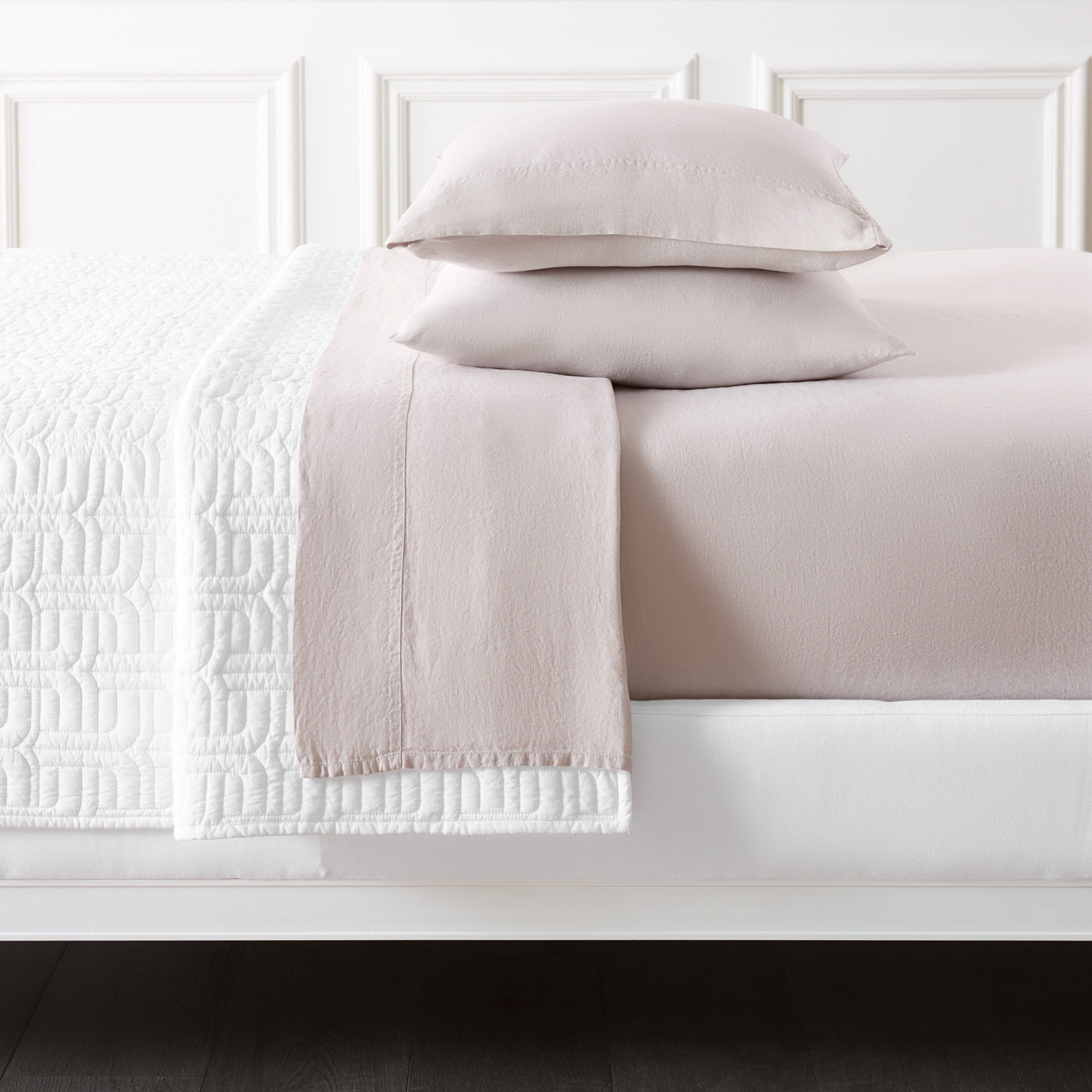 Premium 100% Linen Sheet Set - Breathable & Soft for All Seasons - Queen Size Bedding Set - Perfect for Hot Sleepers & Eco-Friendly Home Decor