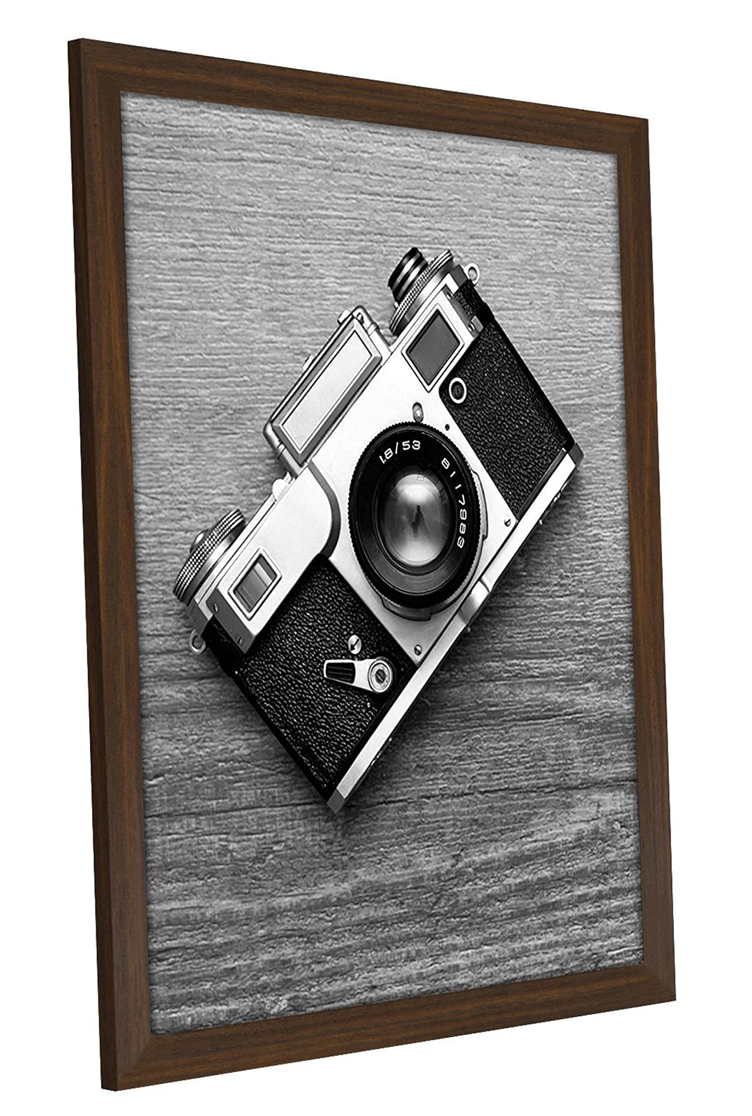 Americanflat 16x20 Wood Picture Frame - Walnut for Wall Display