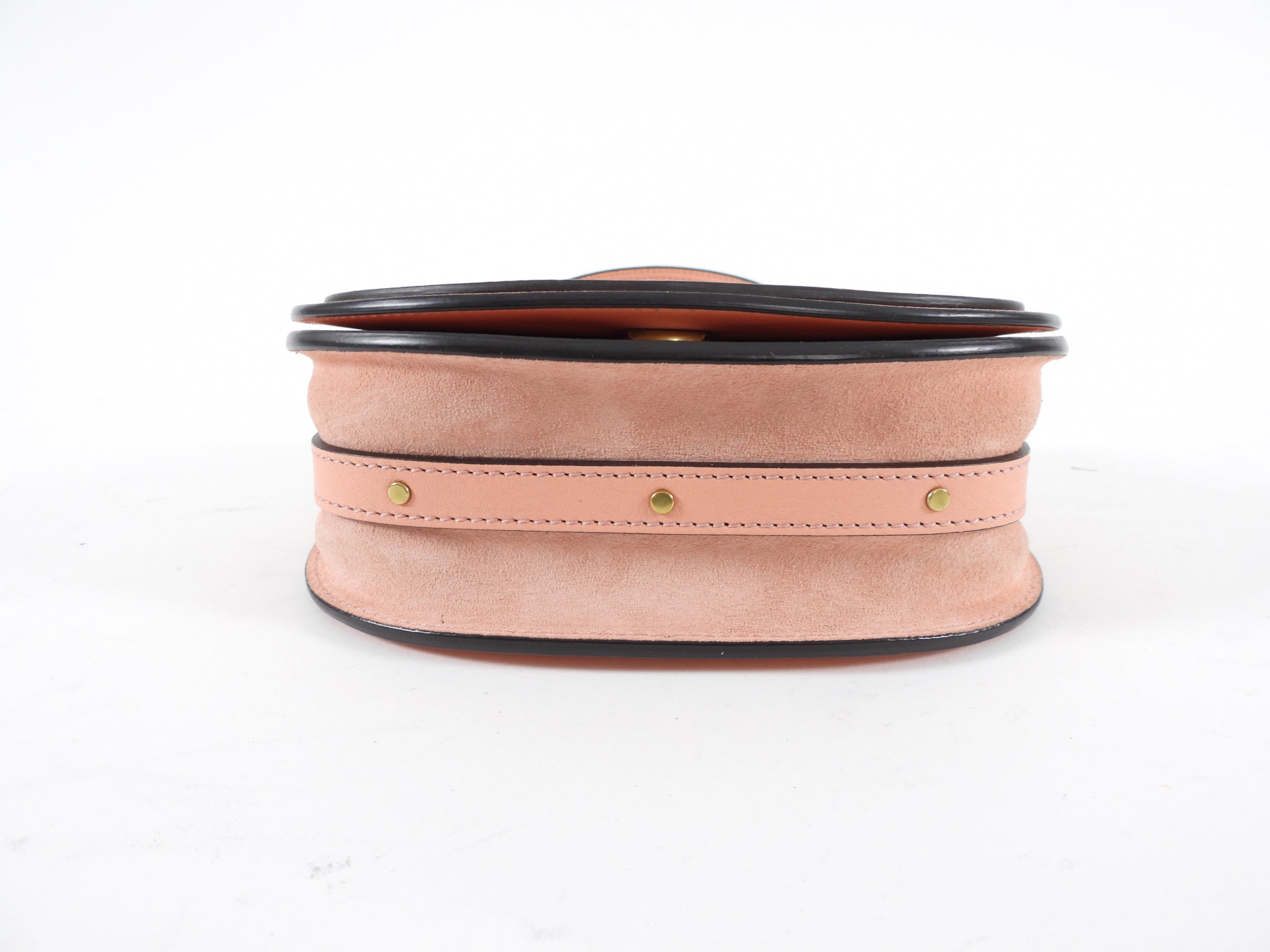 Chloe Light Pink Nile Bracelet Bag with Adjustable Crossbody Shoulder Strap - Perfect for Date Nights, Parties & Everyday Wear