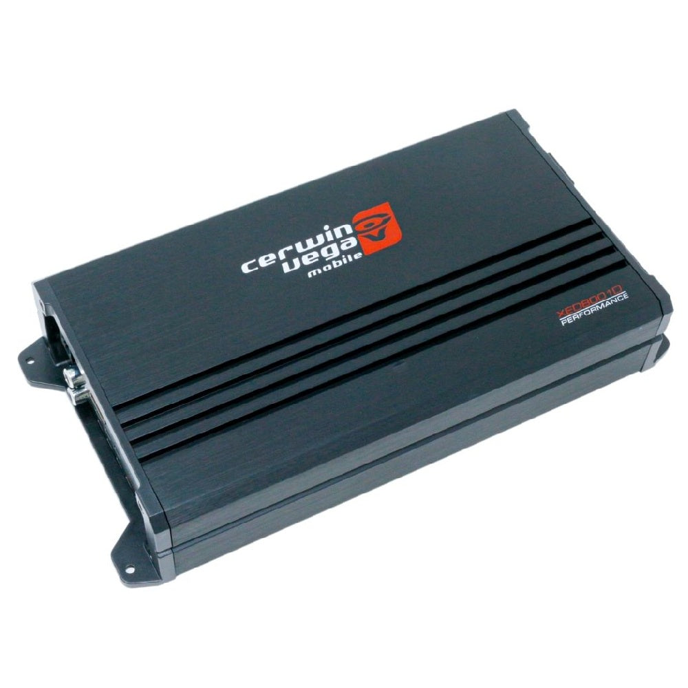 Cerwin Vega XED800 1D XED Series 800W Monoblock Car Amplifier - Certified Refurbished | High Power Bass Boost for Car Audio Systems, Subwoofers & Truck Stereo Upgrades